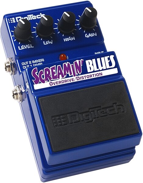open zoom image for DigiTech Screamin Blues Overdrive and Distortion Pedal, Main
