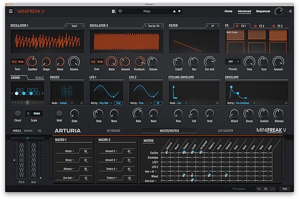 open zoom image for Arturia V Collection X Software, Screenshot