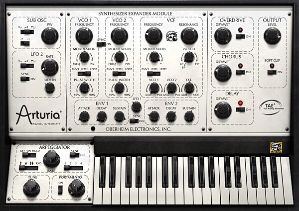 open zoom image for Arturia Oberheim SEM V Software Synthesizer, Main