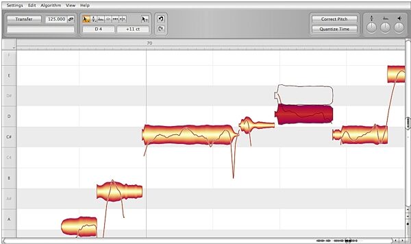 open zoom image for Celemony Melodyne Assistant Software (Mac and Windows), Screenshot