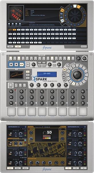 open zoom image for Arturia Spark Creative Drum Machine, Screenshot