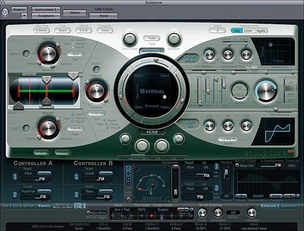 open zoom image for Apple Logic Pro Music Production Software (Macintosh), Sculpture
