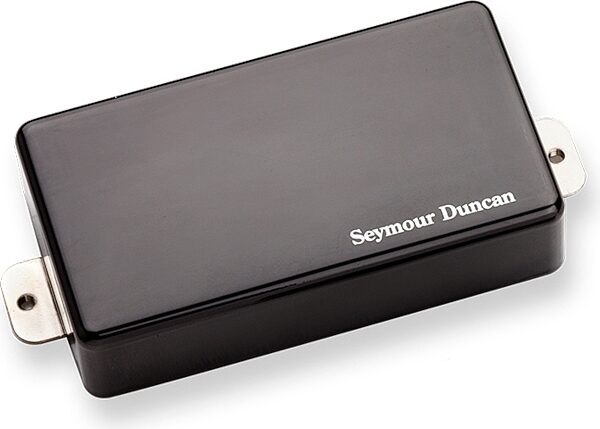 open zoom image for Seymour Duncan AHB-1b Blackout Bridge Pickup, Black Chrome, Action Position Front