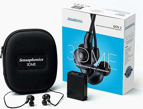 open zoom image for Sensaphonics 3DME Gen 2 Active Ambient In-Ear Monitor Earphones, New, Main