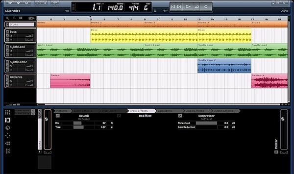 open zoom image for Steinberg Sequel Music Creation and Performance Software (Macintosh and Windows), Screenshot 2