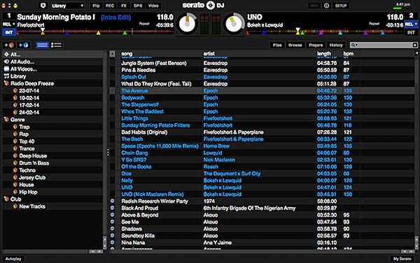 open zoom image for Rane SL3 Serato DJ Audio Interface, Serato DJ Software Screenshot 3