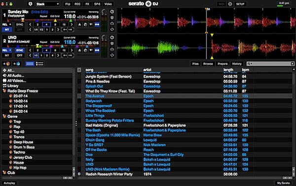 open zoom image for Rane SL3 Serato DJ Audio Interface, Serato DJ Software Screenshot 2