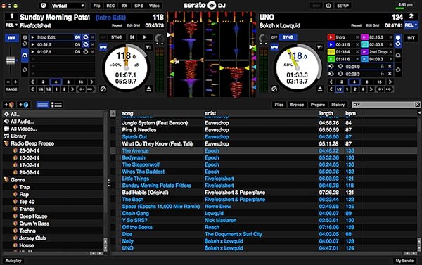 open zoom image for Rane SL3 Serato DJ Audio Interface, Serato DJ Software Screenshot 1