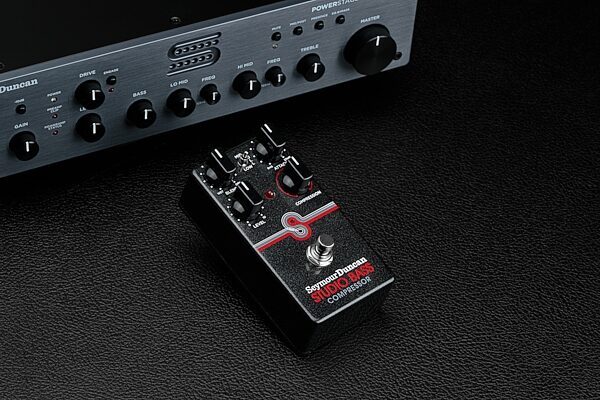 open zoom image for Seymour Duncan Studio Bass Compressor Pedal, New, Action Position Back