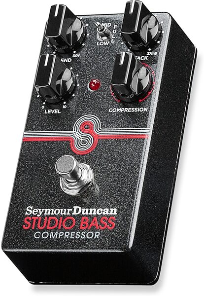 open zoom image for Seymour Duncan Studio Bass Compressor Pedal, New, Action Position Back