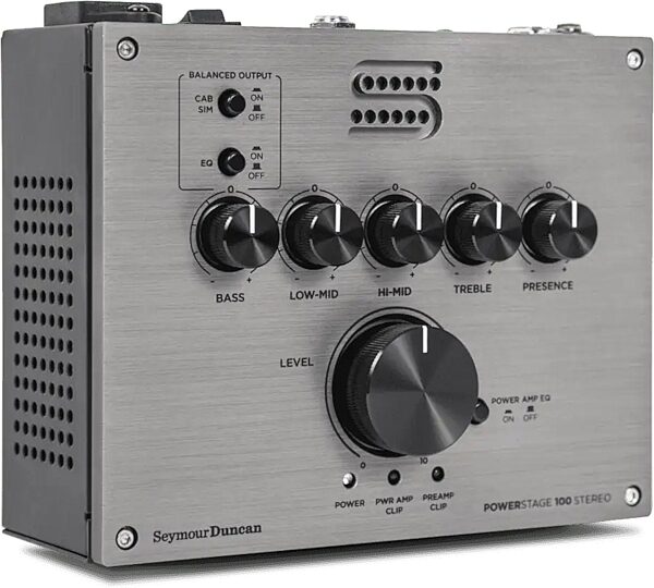 open zoom image for Seymour Duncan PowerStage 100 Stereo Guitar Pedal Amplifier, New, Main with all components Front