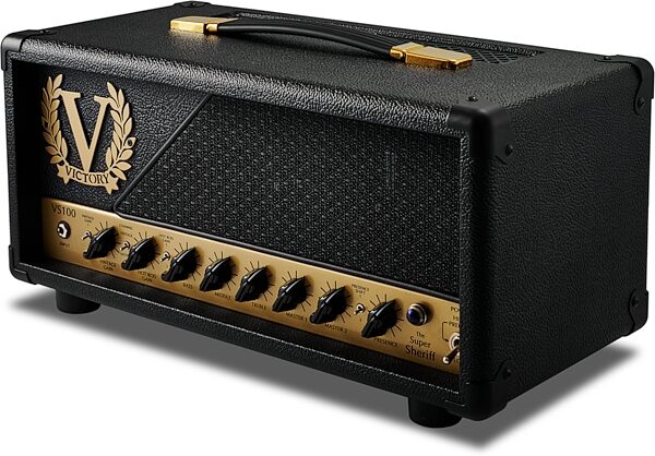 open zoom image for Victory Super Sheriff 100H Guitar Amplifier Head (100 Watts), New, Action Position Back