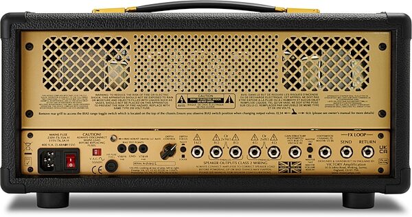 open zoom image for Victory Super Sheriff 100H Guitar Amplifier Head (100 Watts), New, Action Position Back