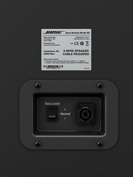 open zoom image for Bose B2 Bass Module for L1 Systems, Rear