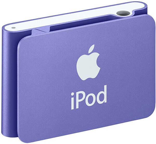 open zoom image for Apple iPod Shuffle Portable Music Player, Purple Back