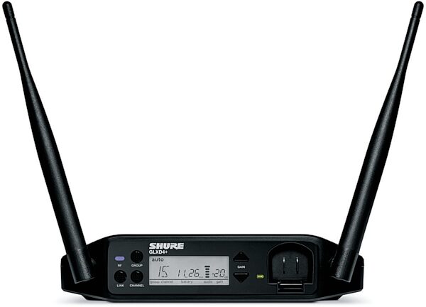 open zoom image for Shure GLXD14+ / WL93 Digital Lavalier Wireless System, Band Z3 (2.4/5.8 GHz), View