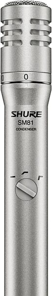 open zoom image for Shure SM81 Cardioid Condenser Microphone, New, view