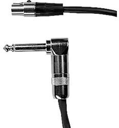 open zoom image for Shure WA304 Instrument Wireless Cable (Right Angle), New, Main