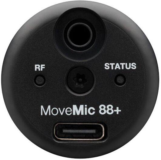 open zoom image for Shure MoveMic 88 Plus Wireless Microphone Receiver Kit, New, Back