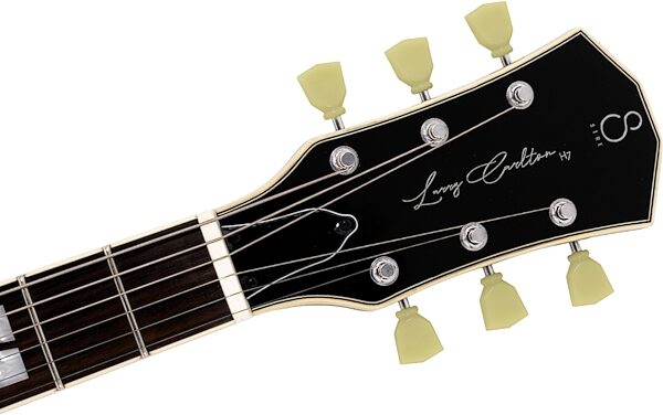 open zoom image for Sire Larry Carlton H7F Electric Guitar, Black, Action Position Back
