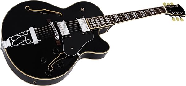 open zoom image for Sire Larry Carlton H7F Electric Guitar, Black, Action Position Back
