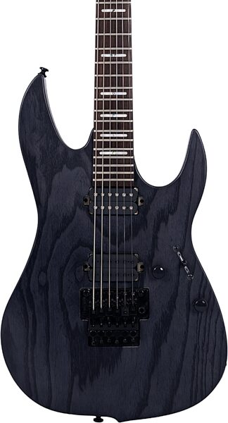 open zoom image for Sire Larry Carlton X5 Electric Guitar, Transparent Black, Action Position Back