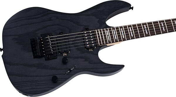 open zoom image for Sire Larry Carlton X5 Electric Guitar, Transparent Black, Action Position Back