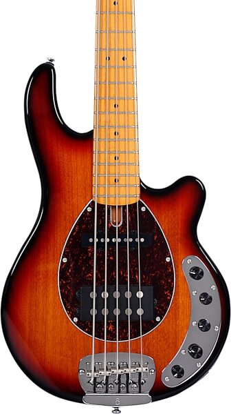 open zoom image for Sire Marcus Miller Z7 Electric Bass, 5-String, 3-Tone Sunburst, Hard Maple Fretboard, Action Position Back