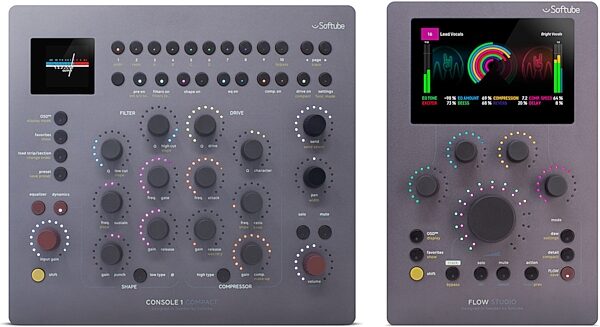 open zoom image for Softube Console 1 Compact Control Surface, Bundle with Softube Flow Studio Control Surface, Main