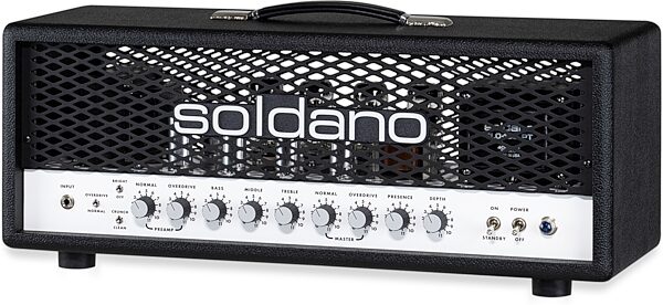 open zoom image for Soldano SLO-100 Guitar Amplifier Head (100 Watts), Black, Main