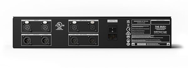 open zoom image for Solid State Logic SSL The Bus+ 2-Channel Bus Compressor and Dynamic Equalizer, New, Action Position Back