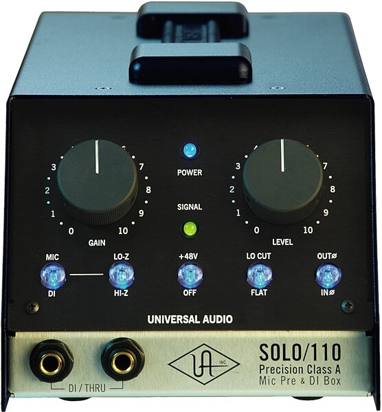 open zoom image for Universal Audio Solo/110 Microphone Preamp, Main