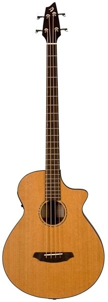 open zoom image for Breedlove Solo BJ350/CME4 Acoustic Bass Guitar with Case, Fretted Version - Front