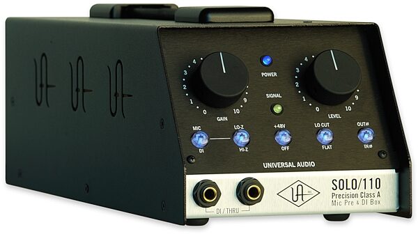 open zoom image for Universal Audio Solo/110 Microphone Preamp, Angle