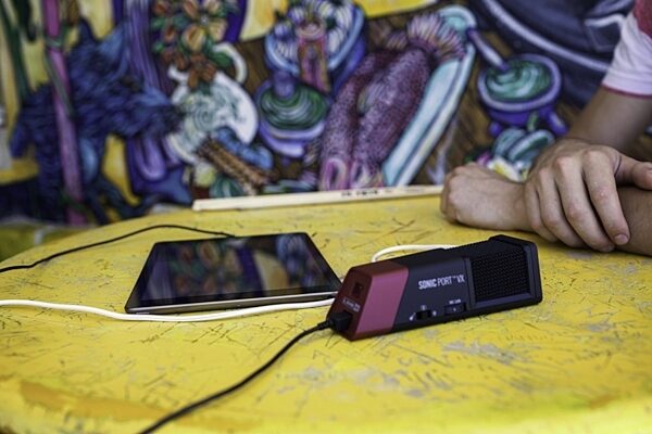 open zoom image for Line 6 Sonic Port VX Audio Interface with Stereo Microphone, Glam View 2