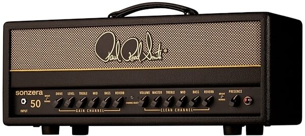open zoom image for PRS Paul Reed Smith Sonzera 50 Guitar Amplifier Head (50 Watts), Angle