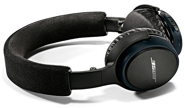 open zoom image for Bose SoundLink On-Ear Bluetooth Headphones, Black Side
