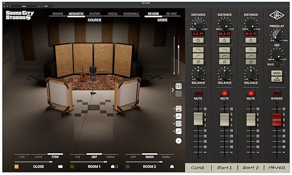 open zoom image for Universal Audio UAD Sound City Studios Plug-in Software, Digital Download, Action Position Back