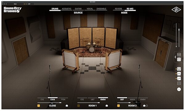 open zoom image for Universal Audio UAD Sound City Studios Plug-in Software, Digital Download, Action Position Back
