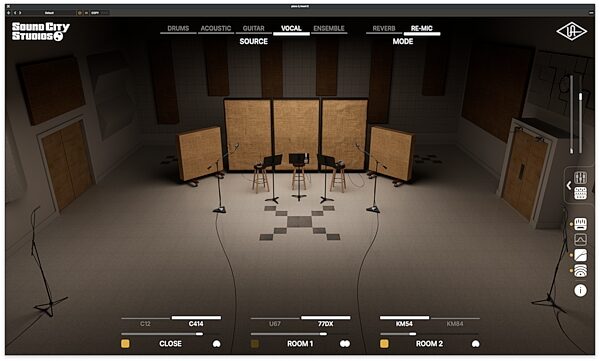 open zoom image for Universal Audio UAD Sound City Studios Plug-in Software, Digital Download, Action Position Back