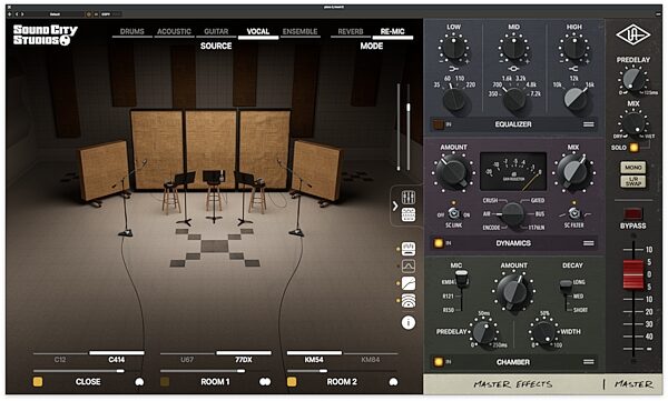 open zoom image for Universal Audio UAD Sound City Studios Plug-in Software, Digital Download, Action Position Back