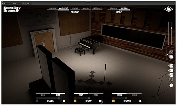 open zoom image for Universal Audio UAD Sound City Studios Plug-in Software, Digital Download, Action Position Back