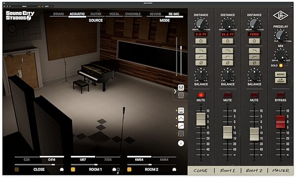 open zoom image for Universal Audio UAD Sound City Studios Plug-in Software, Digital Download, Action Position Back