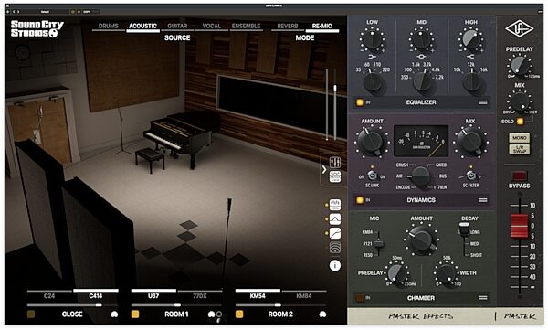 open zoom image for Universal Audio UAD Sound City Studios Plug-in Software, Digital Download, Action Position Back