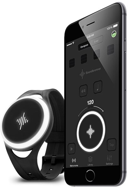 open zoom image for Soundbrenner Pulse Smart Vibrating Metronome, ve