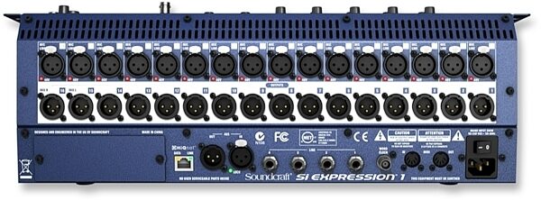 open zoom image for Soundcraft Si Expression 1 Digital Mixer, 16-Channel, Rear