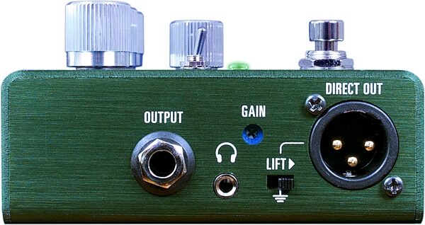open zoom image for Source Audio ZIO Analog Bass Preamp and DI Pedal, Open Box (Like New), Action Position Back
