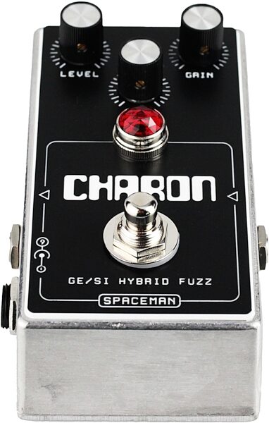open zoom image for Spaceman Charon Germanium/Silicon Hybrid Fuzz Pedal, Open Box (Like New), Top