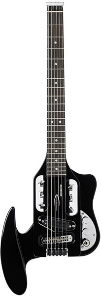 open zoom image for Traveler Guitar Speedster Electric Guitar (with Gig Bag), Black (Front)
