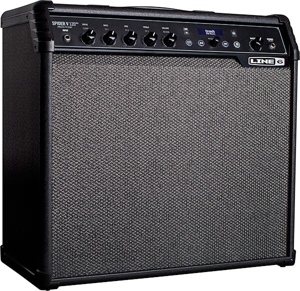 open zoom image for Line 6 Spider V 120 MkII Guitar Combo Amplifier (120 Watts, 1x12"), New, Action Position Back